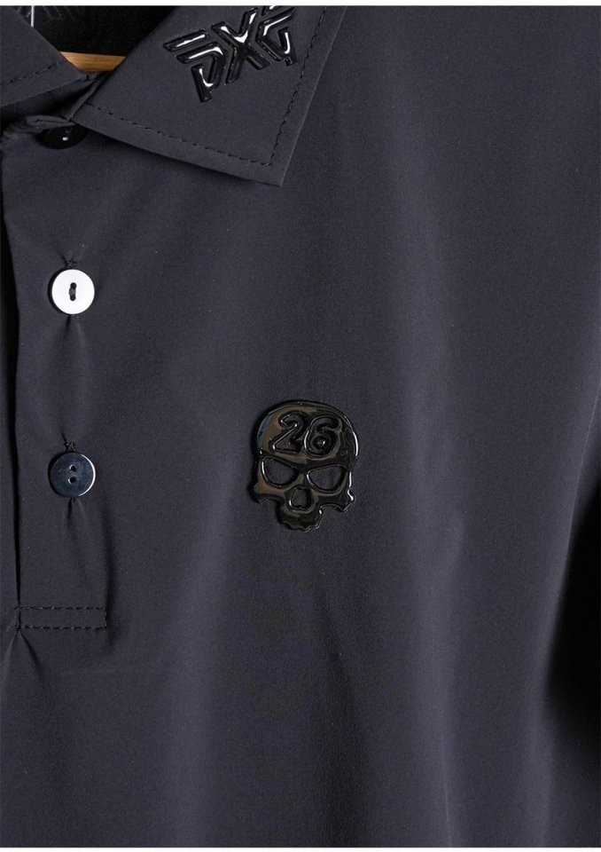 PXG 남성 썸머 스컬 로고 패치 쿨링 셔츠(2color)