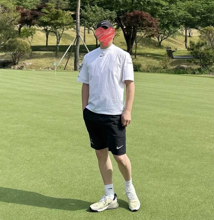 녹타×나이키 남성 골프 숏슬리브 크루넥&쇼츠 팬츠 세트(3color)