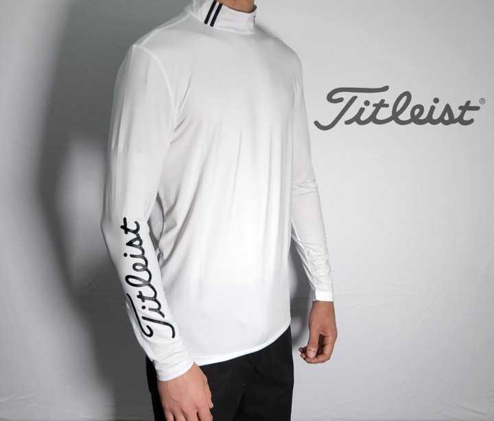 타이틀리스트 골프 레이어드 이너 하프 터틀넥[슬림핏](2color)