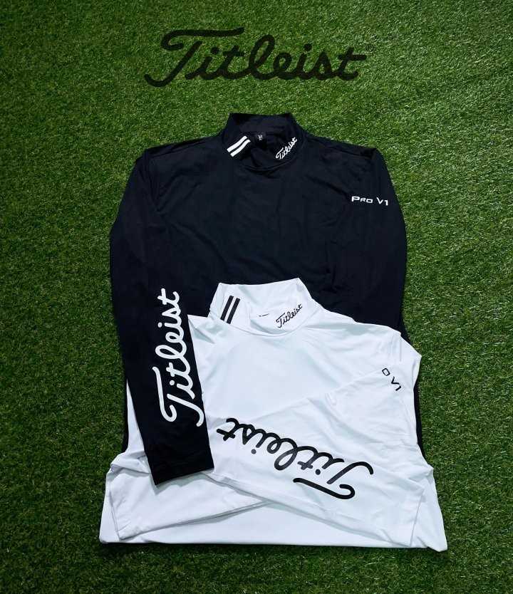 타이틀리스트 골프 레이어드 이너 하프 터틀넥[슬림핏](2color)