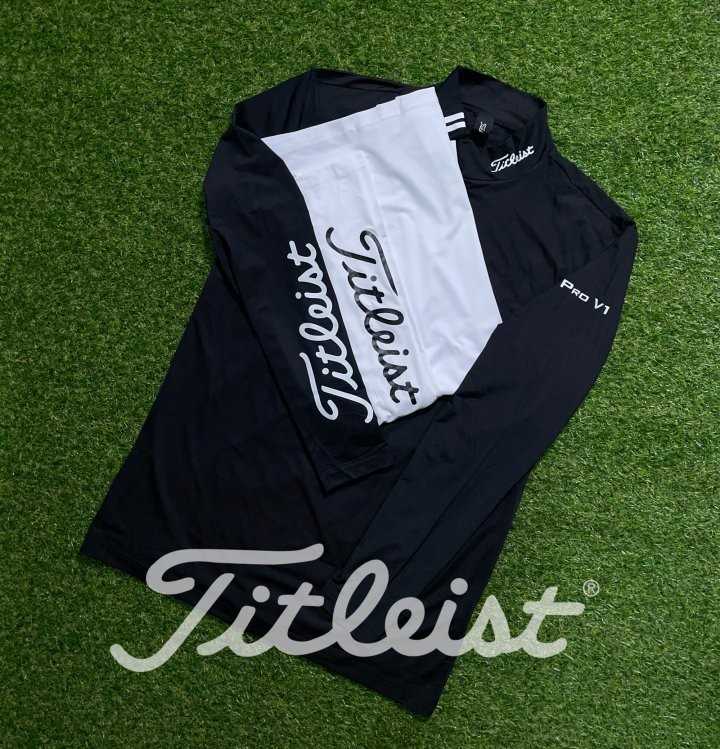 타이틀리스트 골프 레이어드 이너 하프 터틀넥[슬림핏](2color)