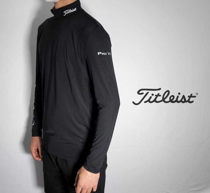 타이틀리스트 골프 레이어드 이너 하프 터틀넥[슬림핏](2color)