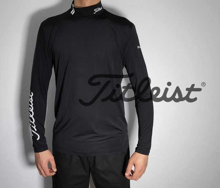 타이틀리스트 골프 레이어드 이너 하프 터틀넥[슬림핏](2color)