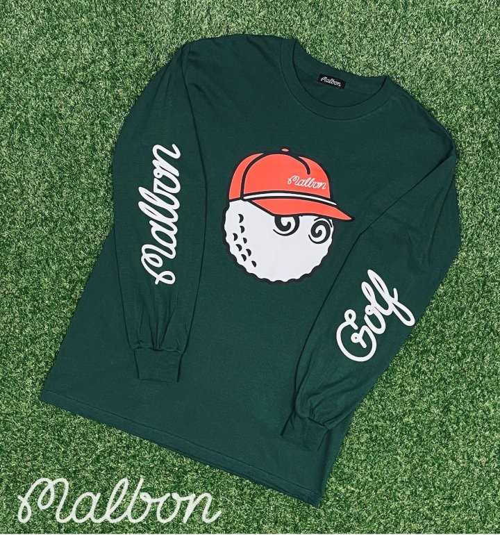 말본 골프 레드캡 골프캐릭터 암스 레터링 롱 슬리브(3color)