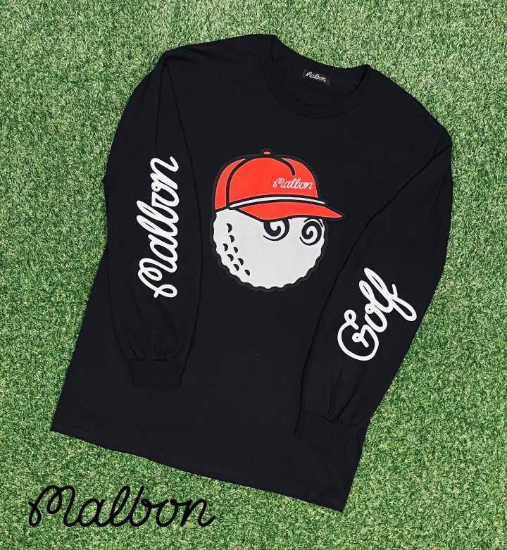 말본 골프 레드캡 골프캐릭터 암스 레터링 롱 슬리브(3color)