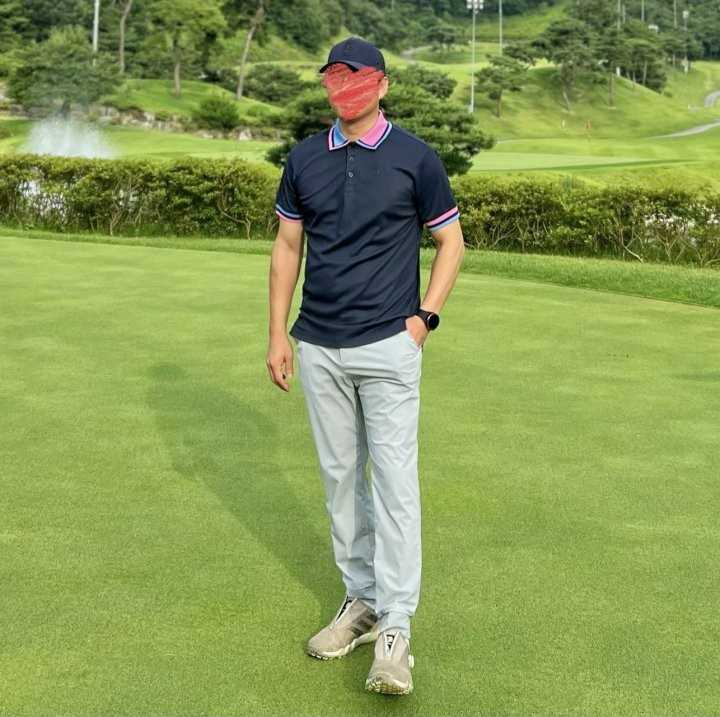 지포어 남성 투톤 테크 제시 티셔츠