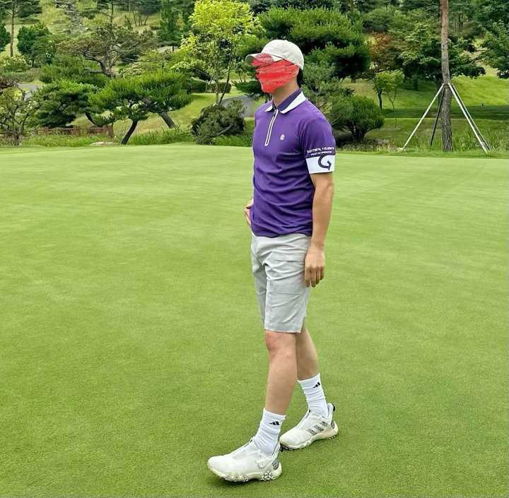 지포어 남성 기능성 테크 피케 티셔츠(2color)