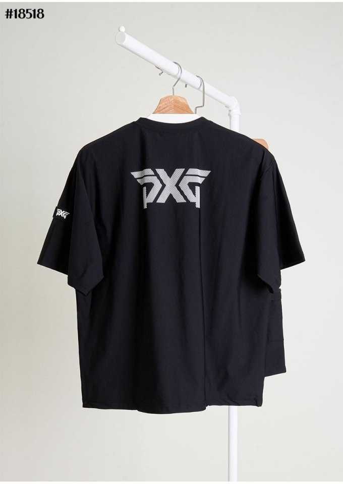 PXG 남성 패치 쿨링 숏 슬리브 티셔츠&하프 카고 팬츠 셋(2color)