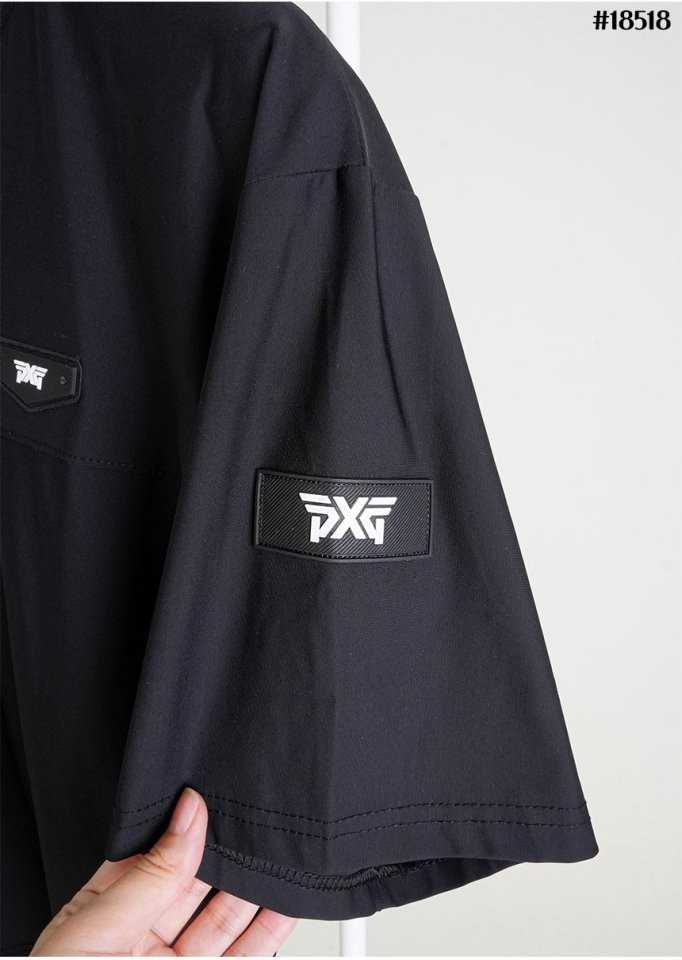 PXG 남성 패치 쿨링 숏 슬리브 티셔츠&하프 카고 팬츠 셋(2color)