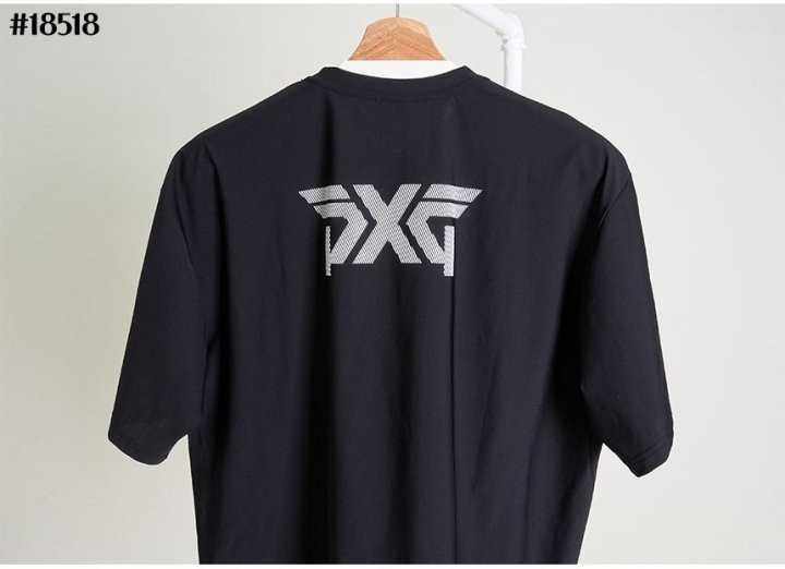PXG 남성 패치 쿨링 숏 슬리브 티셔츠&하프 카고 팬츠 셋(2color)