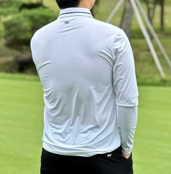 PXG 맨즈 베이직 칼라 롱슬리브 티셔츠(2color)