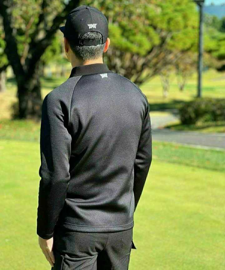 PXG 맨즈 뉴 하프 집업 긴팔 티셔츠