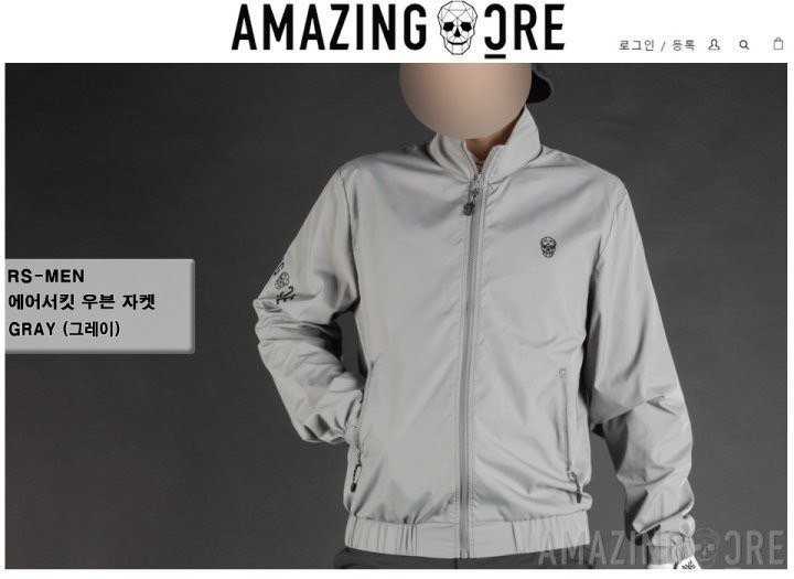 어메이징크리 에어서킷 하이브 자켓(4color)