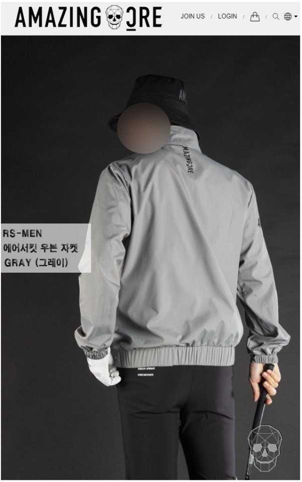 어메이징크리 에어서킷 하이브 자켓(4color)
