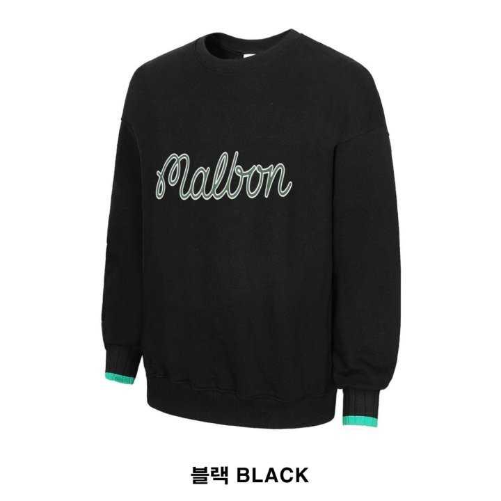 말본 페어웨이 오버핏 맨투맨(2color)