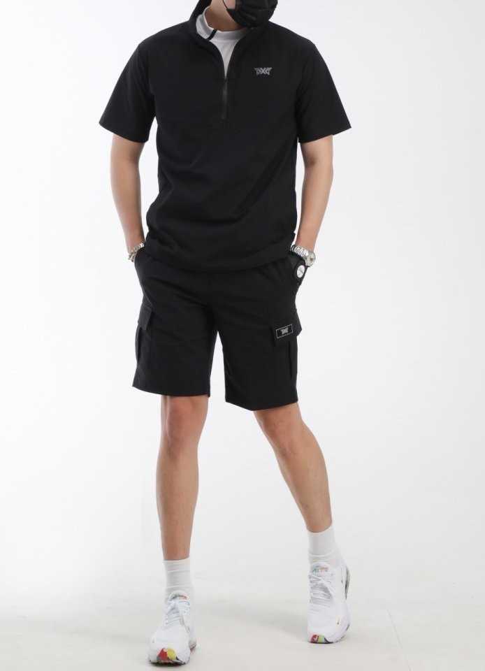 PXG 남성 여름 숏 슬리브 레인 자켓 3PS 세트(2color)