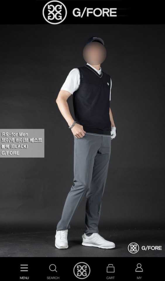 지포어 남성 브이넥 하이브 베스트(3color)