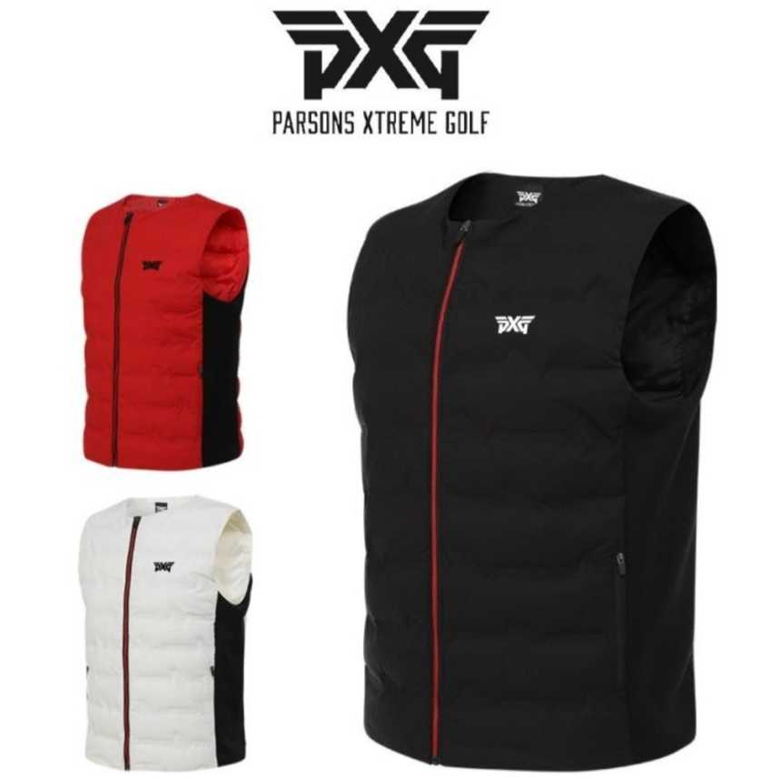 PXG P 라운드넥 경량 패딩조끼(3color)