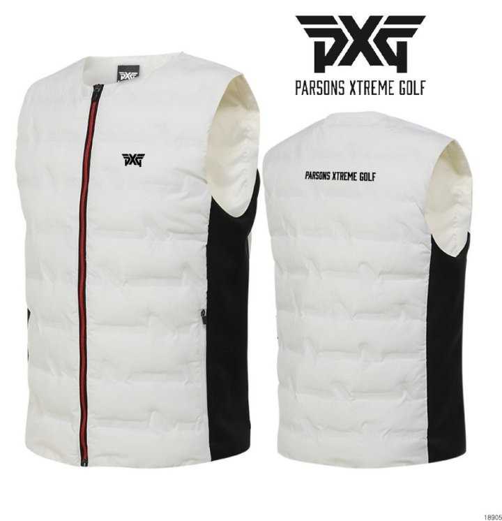 PXG P 라운드넥 경량 패딩조끼(3color)