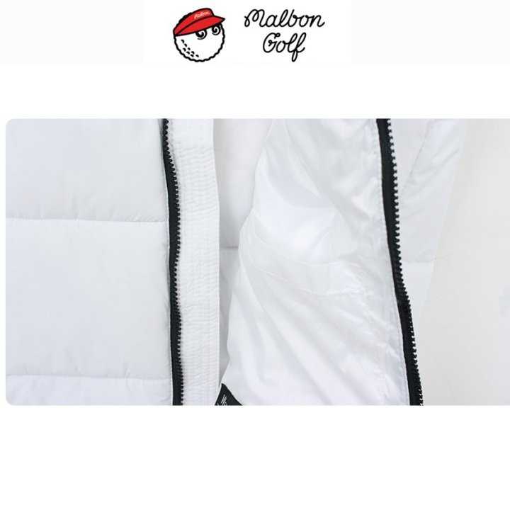 말본 라인배색 레터링 조끼(2color)