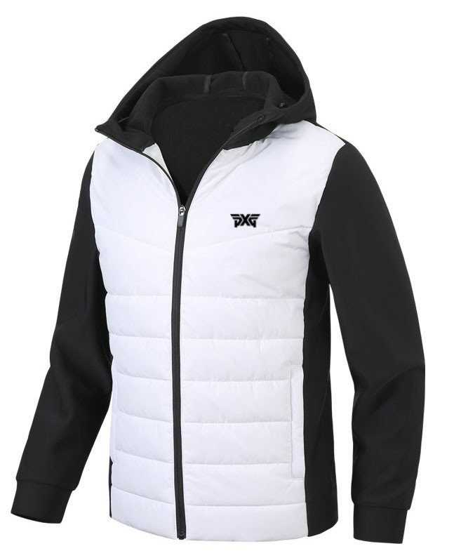 PXG 남성 P후리스 경량 후드 패딩집업(2color)
