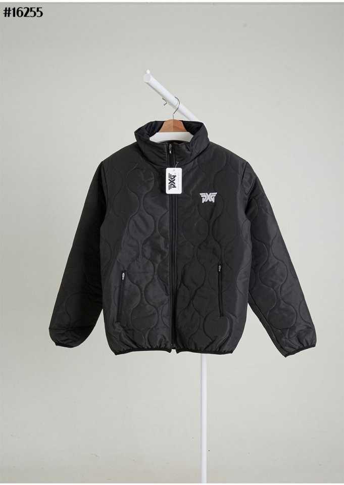 PXG 남성 하이브리드 하이넥 퀄팅 풀 집업 자켓(2color)