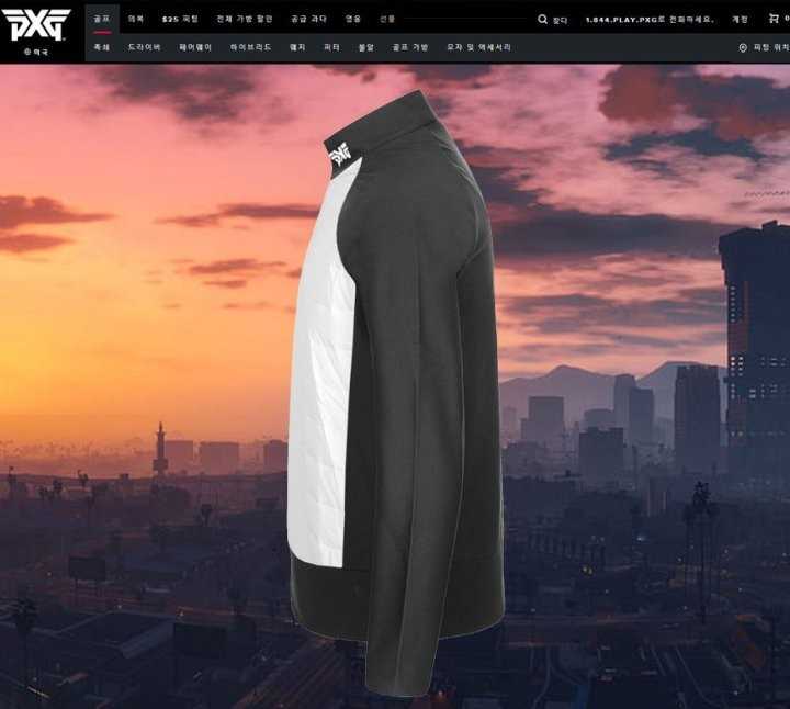 PXG 다운라이크 반지퍼 패딩집업(2color)