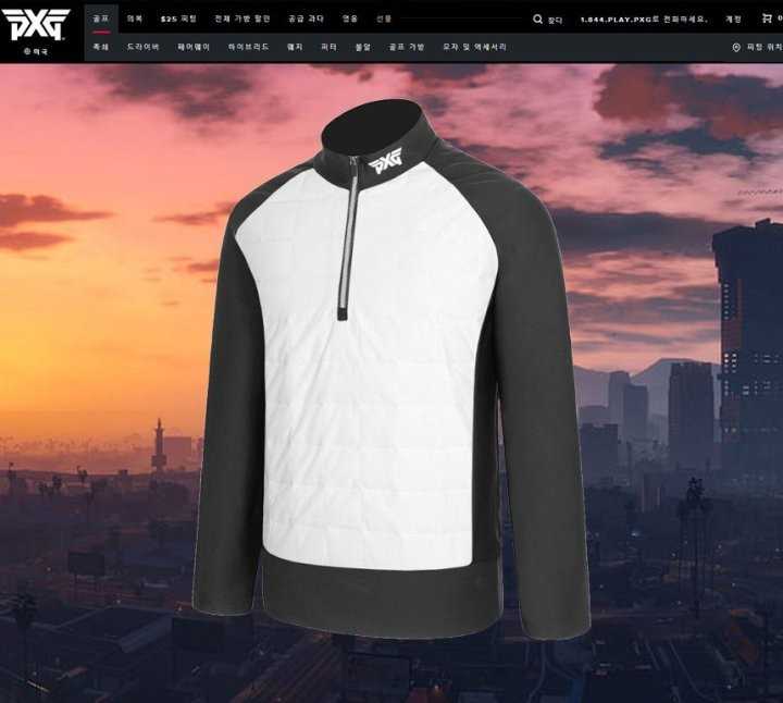 PXG 다운라이크 반지퍼 패딩집업(2color)