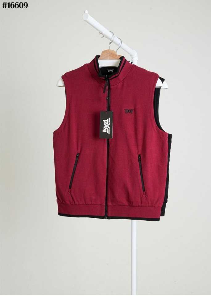 PXG 남성 양면 리버서블 풀집업 니트 베스트(2color)