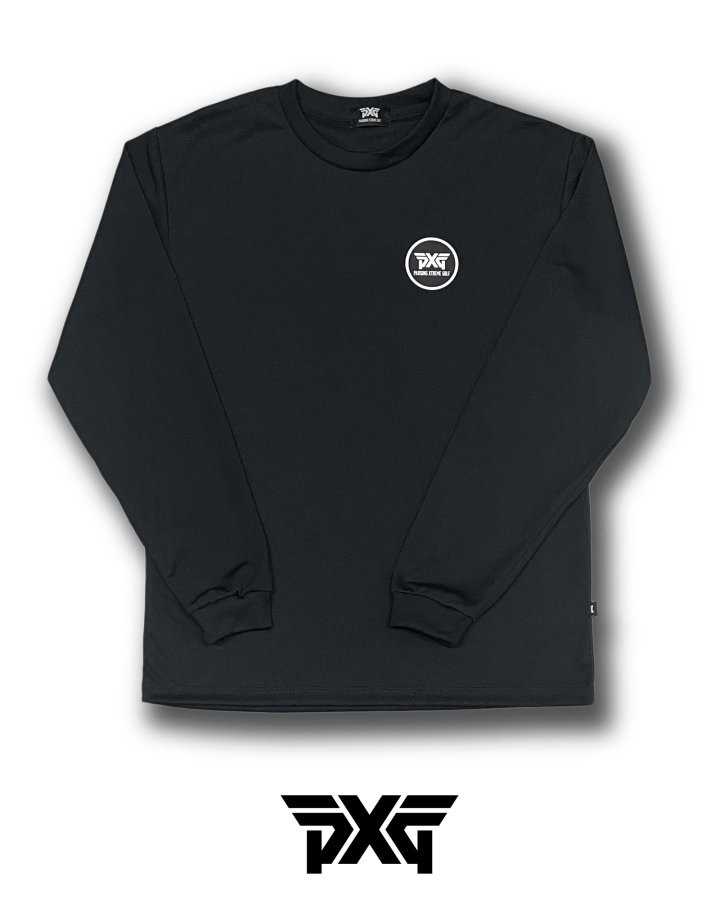 PXG 남성 클래식라운드 빅 로고 드라이 스트레치 라운드 롱 슬리브(2color)