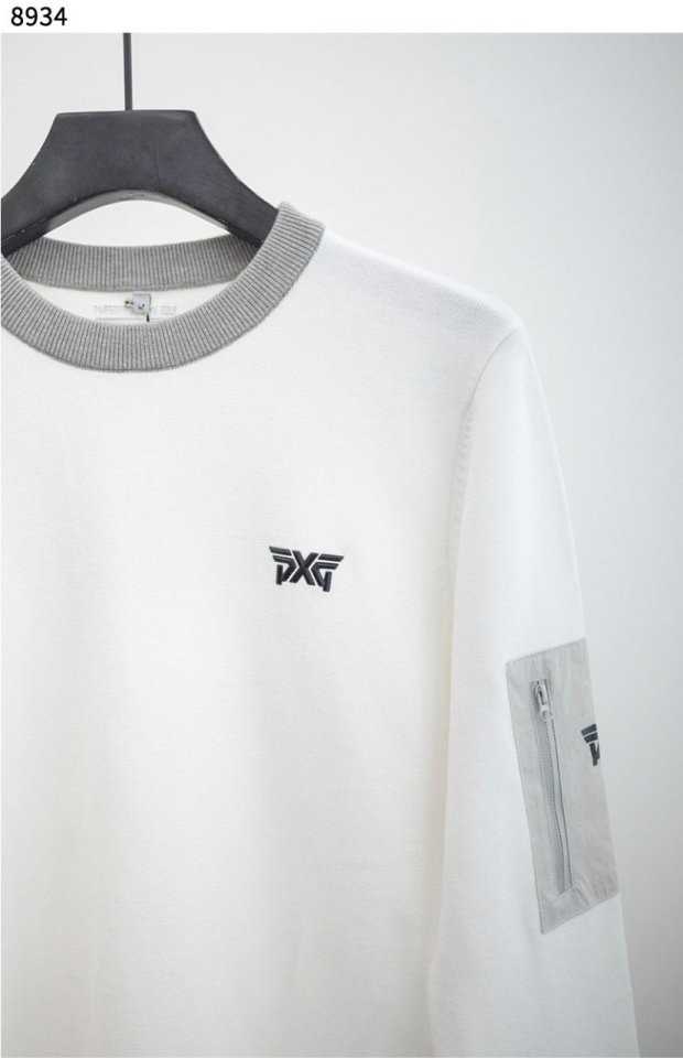 PXG 수입고급 남성 캐시미어 배색 포켓 스웨터(2color)