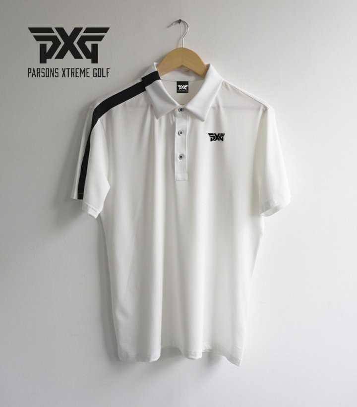 PXG 남성 숄더 원라인 스판반팔티(2color)