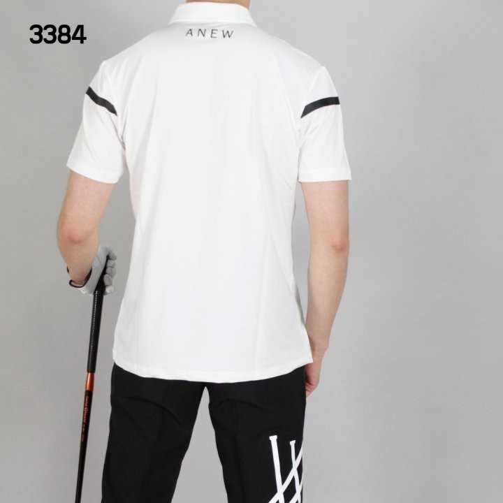 어뉴 남자 3384 한줄라인 반팔 카라티(3color)