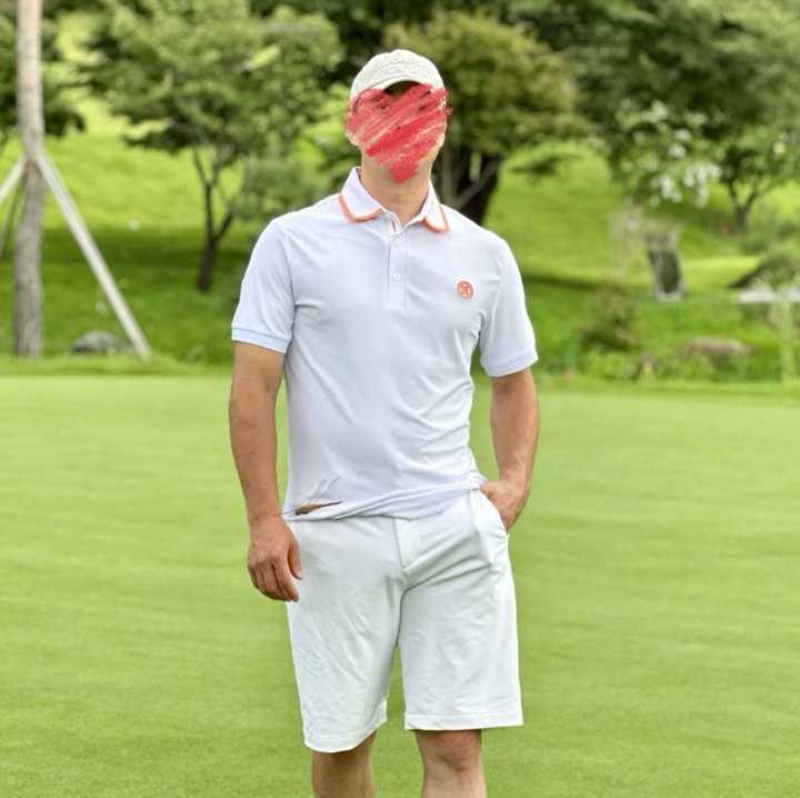 지포어 남성 테크 피케 티셔츠(2color)