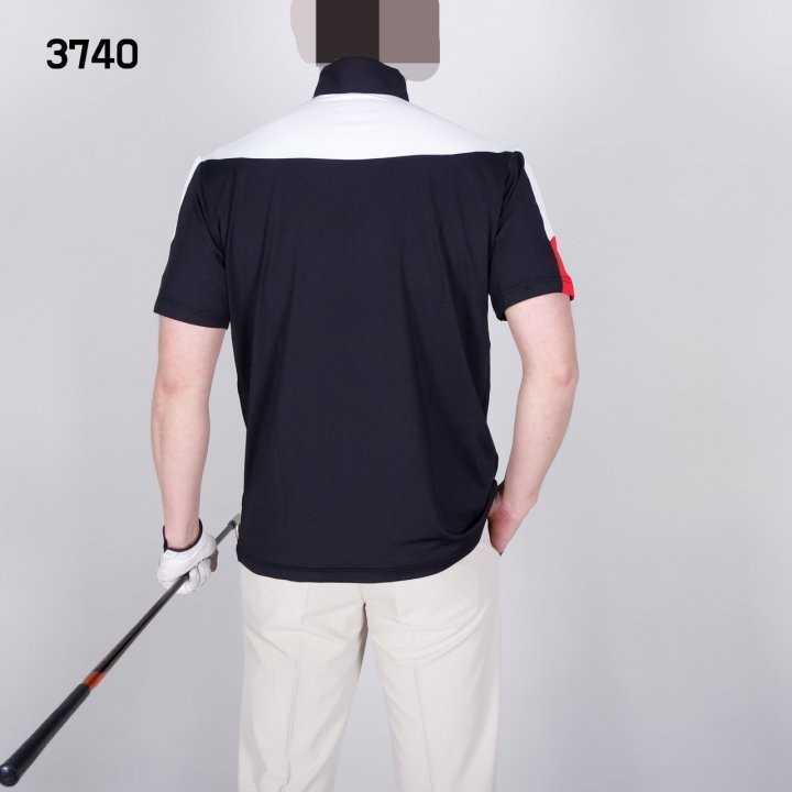 지포어 남자 3740 숄더배색 반팔 카라티(2color)
