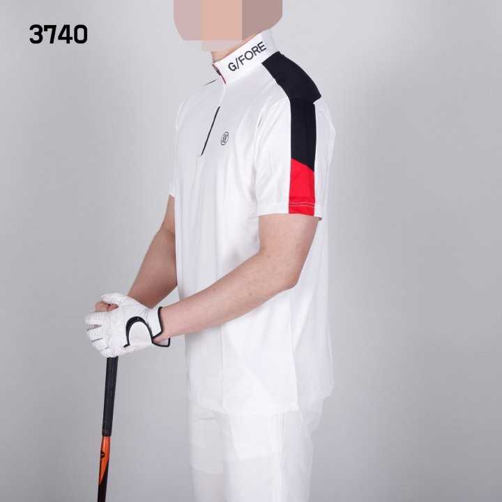 지포어 남자 3740 숄더배색 반팔 카라티(2color)
