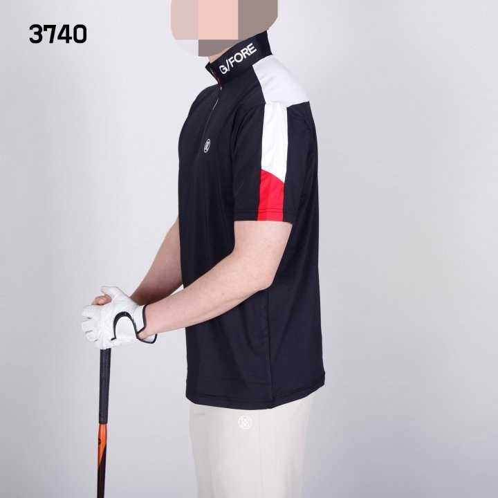 지포어 남자 3740 숄더배색 반팔 카라티(2color)