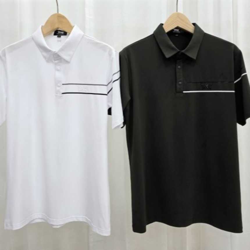 PXG 남성 P사 슬리브 카라 셔츠(2color)