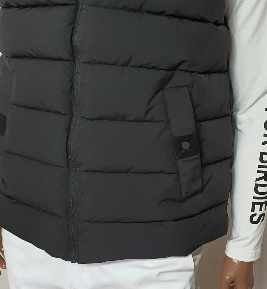 PXG 남성 오리털 고주파 풀집업 베스트(2color)