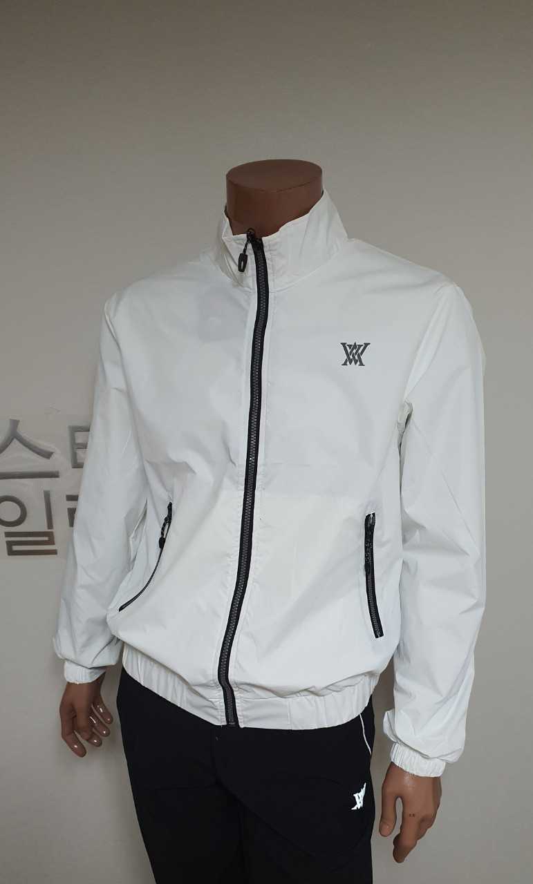어뉴 남성 기능성 홀겹 바람막이(3color)