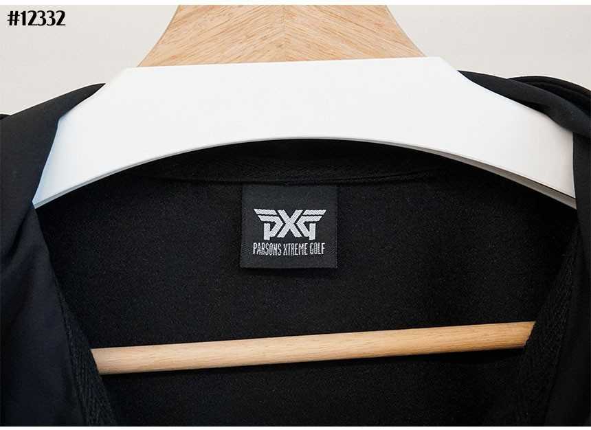 PXG 남성 베이직 자수로고 기모 후드 아노락 자켓