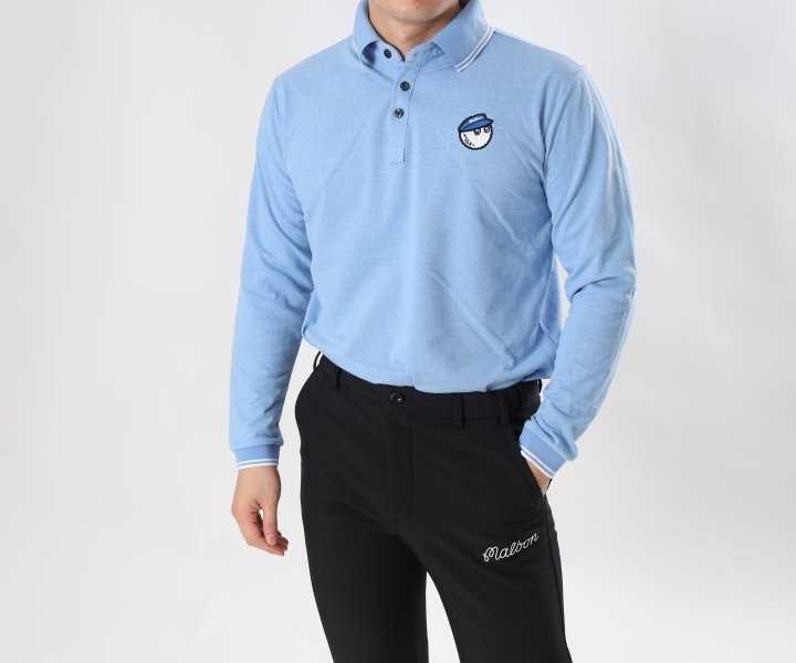 말본 두줄 PK 긴팔(4color)