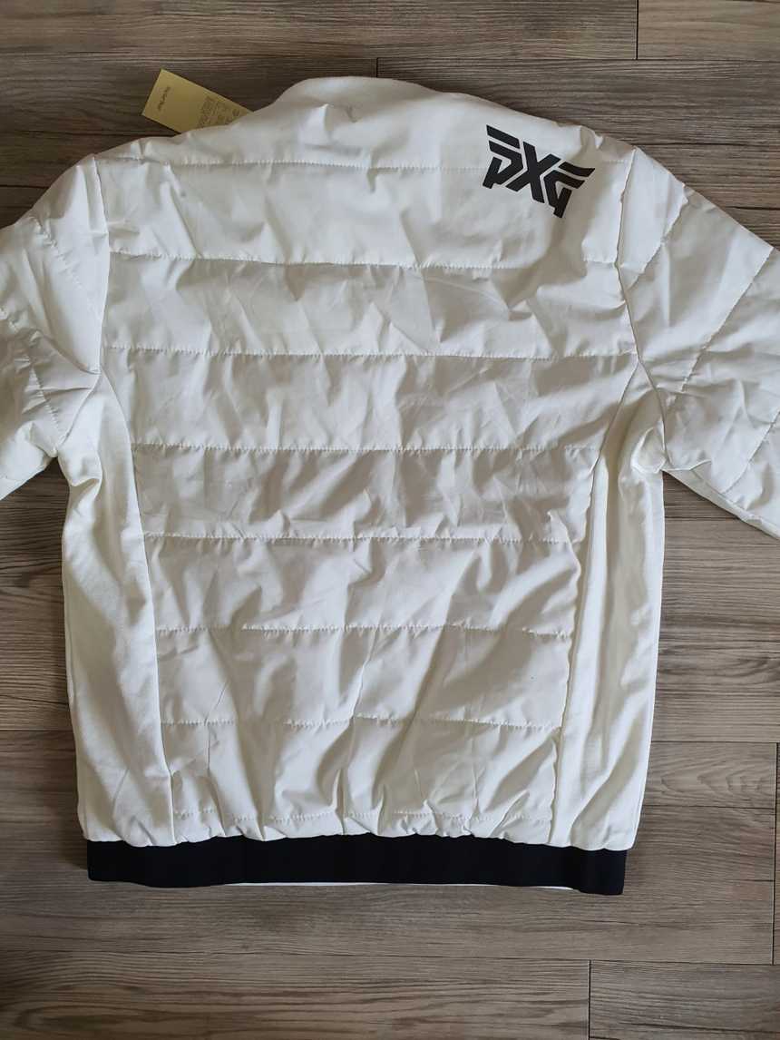 PXG 남성 사선 방풍 패딩 티셔츠(2color)