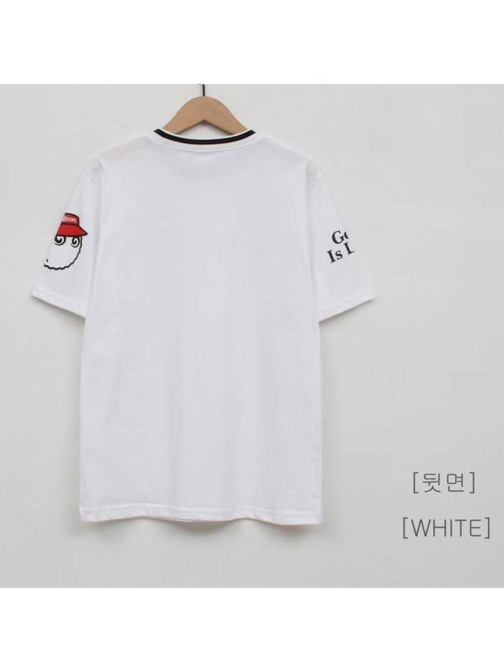 말본 남성 헤어캡 반팔(2color)