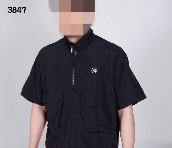 지포어 남자 3847 포켓 반팔 아노락 반바지 세트(2color)