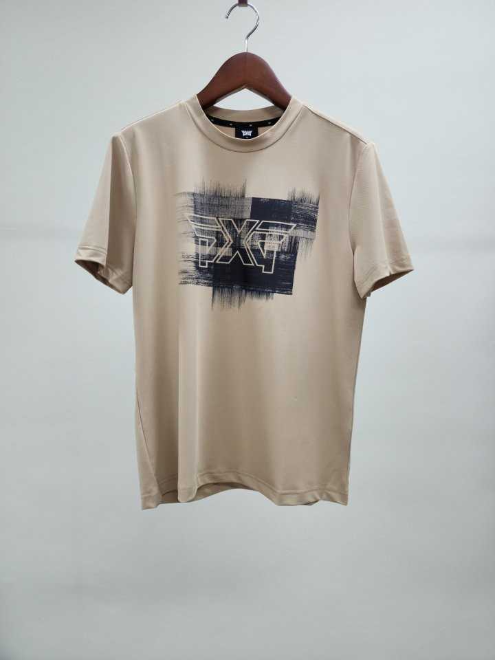 PXG 남성 여름 그래픽 라운드 넥 반팔 티셔츠(2color)