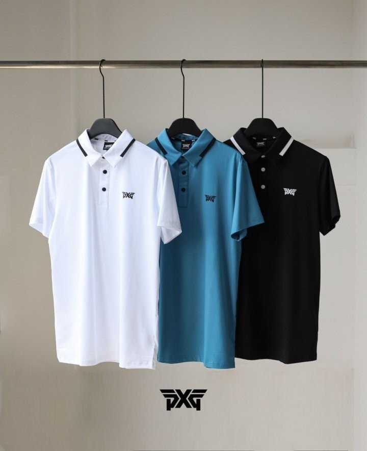 PXG 남성 라인 반팔 카라티(3color)