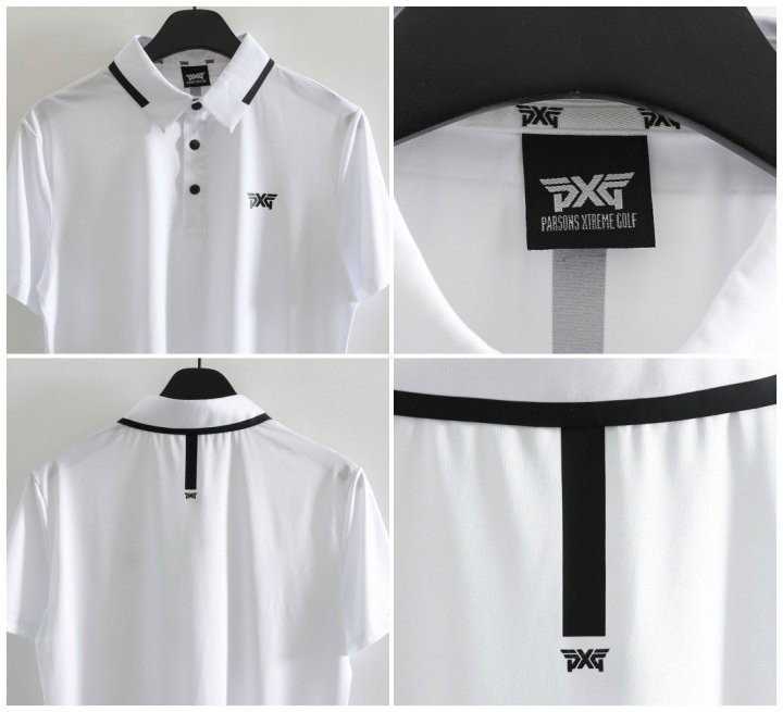 PXG 남성 라인 반팔 카라티(3color)