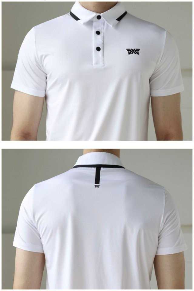 PXG 남성 라인 반팔 카라티(3color)