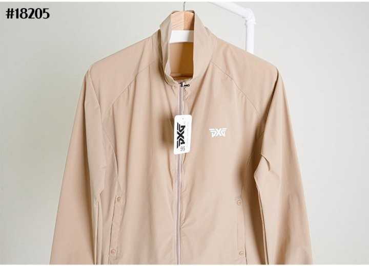PXG 남여공용 등판 로고 나일론 풀집업 자켓(2color)